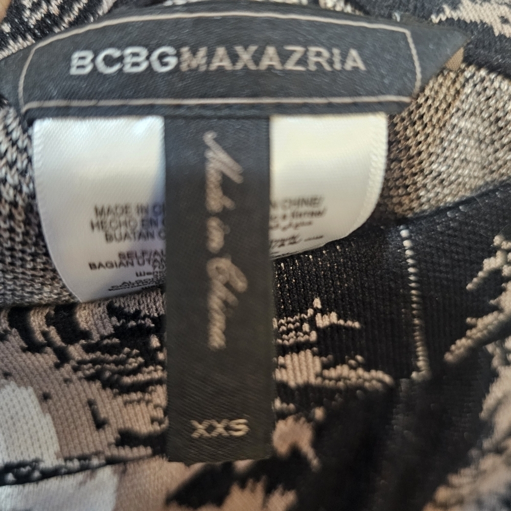 BCBGMAXAZRIA Alder Style 70%Silk Cotton Blend Leggings Size XXS - Picture 6 of 9